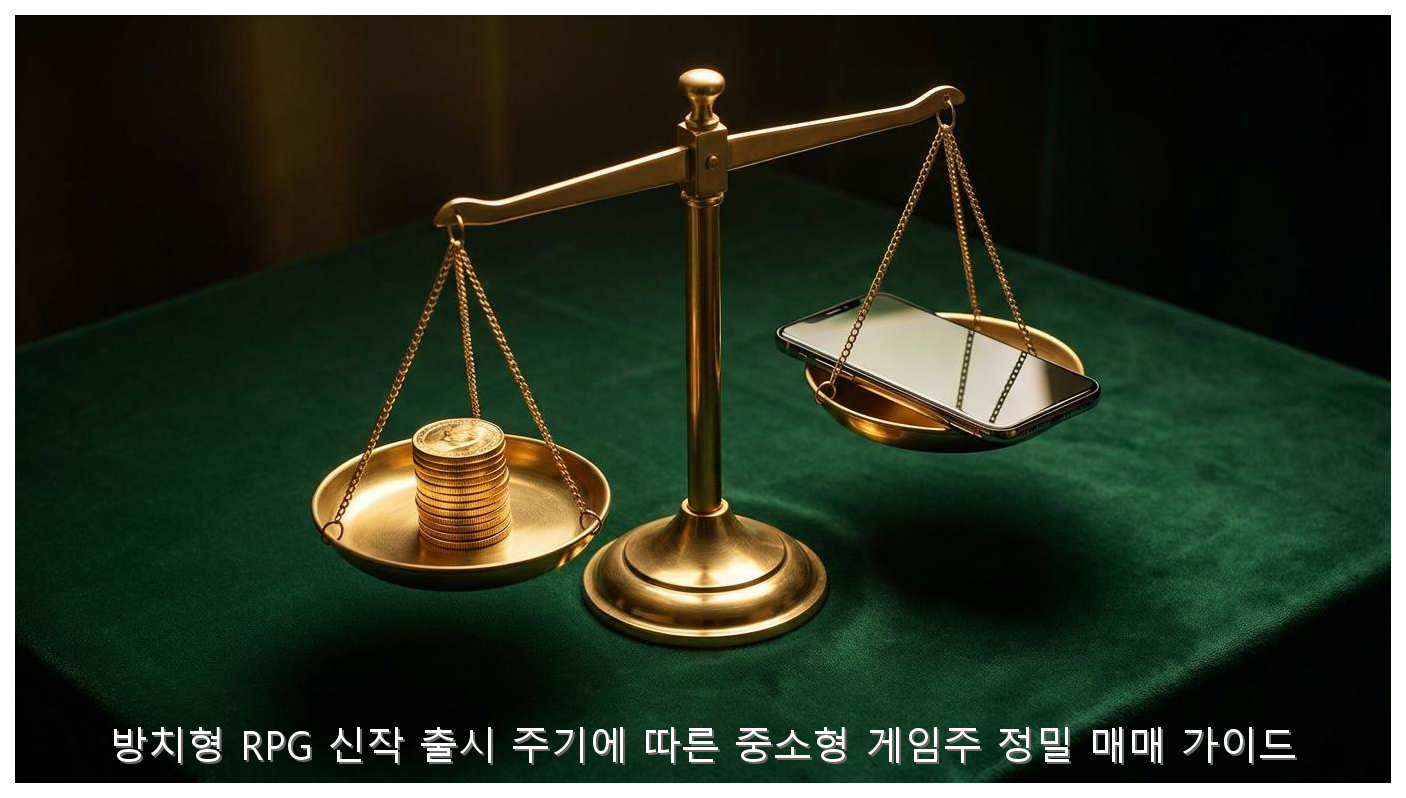 방치형 RPG 신작 출시 주기에 따른 중소형 게임주 정밀 매매 가이드 핵심 안내 및 분석 인포그래픽 (6)
