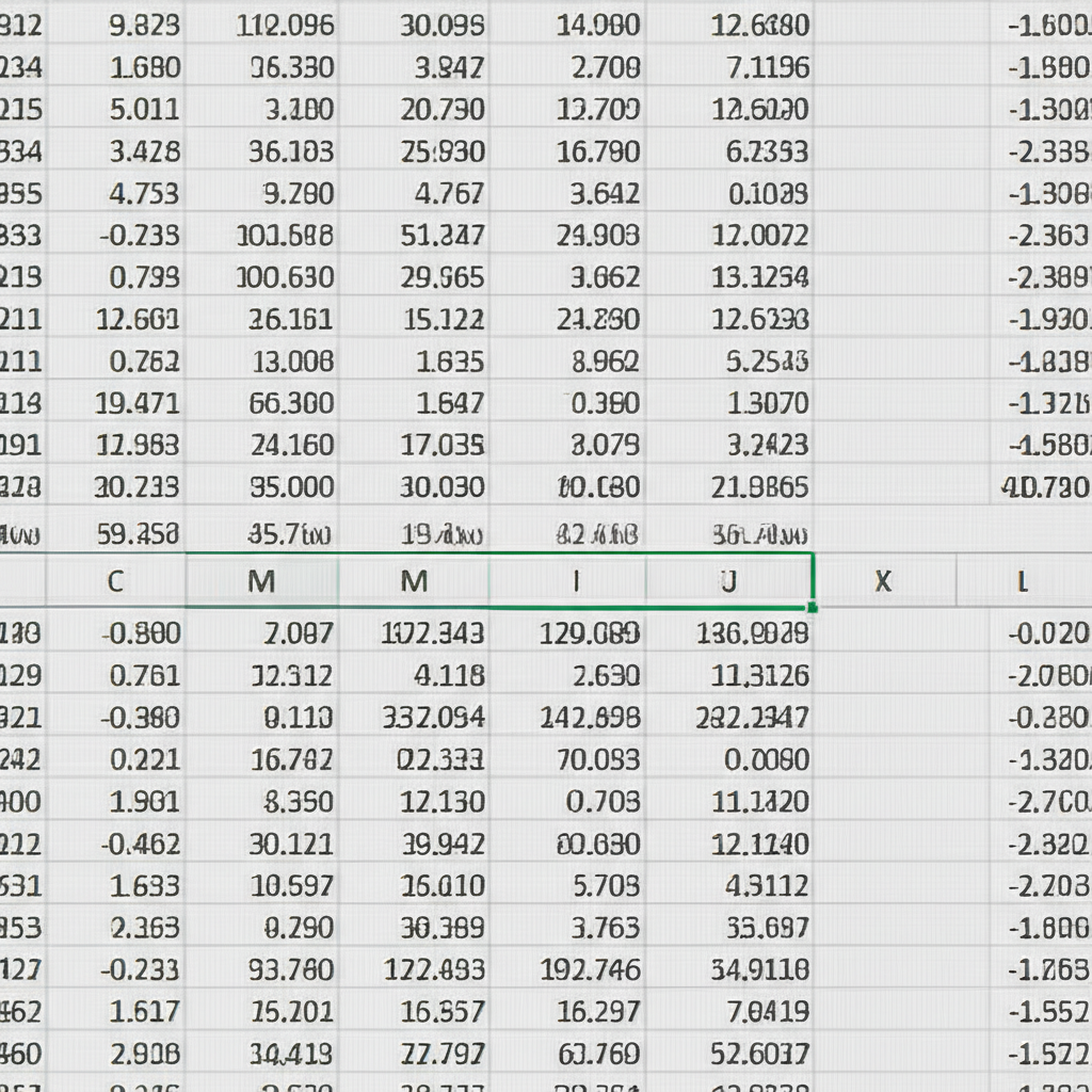 엑셀 평균 구하기, 보고서 작성의 기본 중의 기본