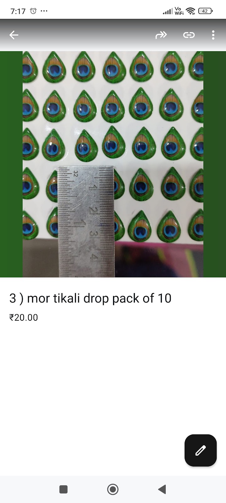 Mor Tikali 3 (Pack Of 10)