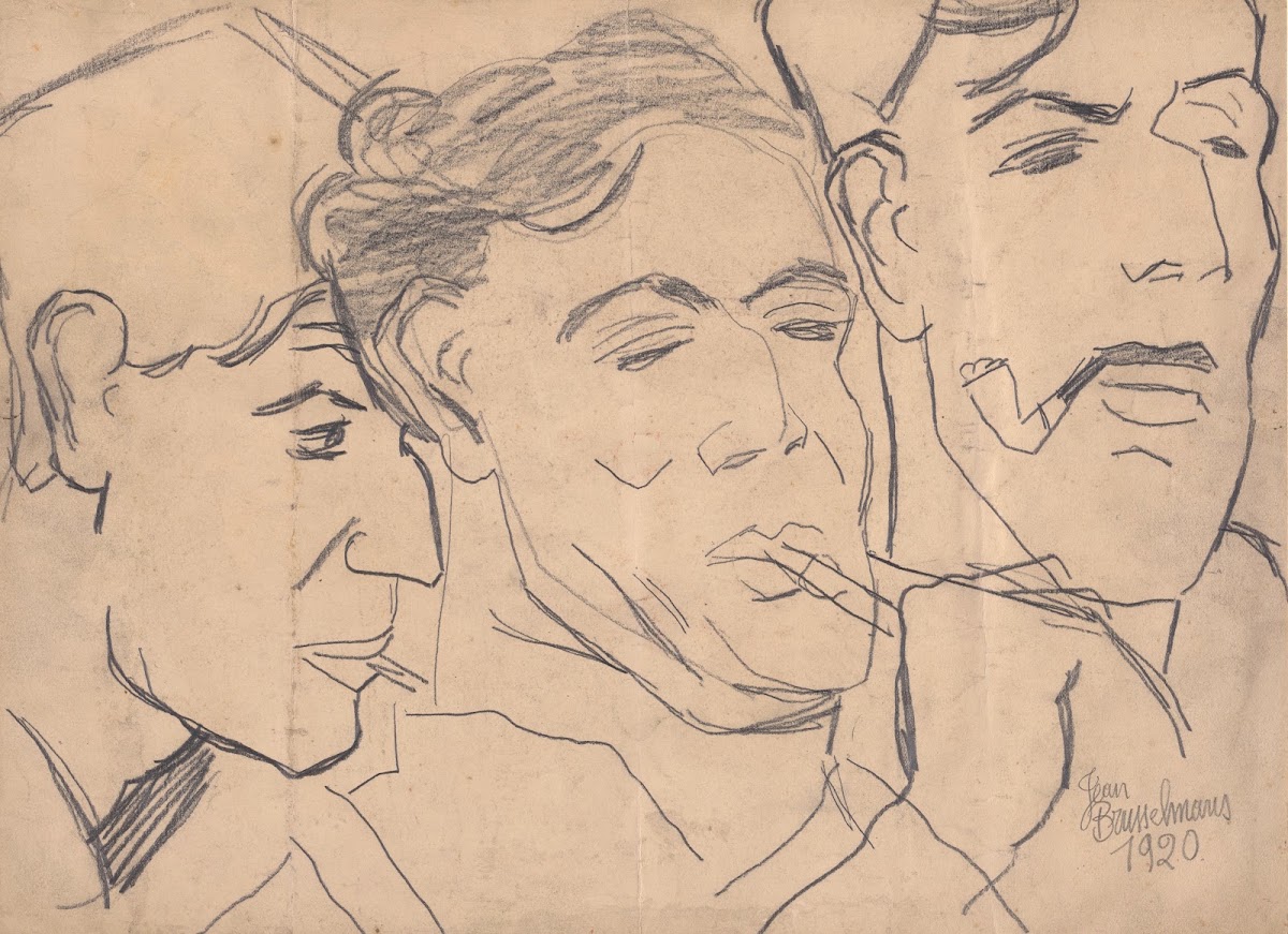 Three heads 1920
