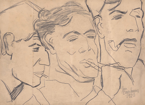 Three heads 1920