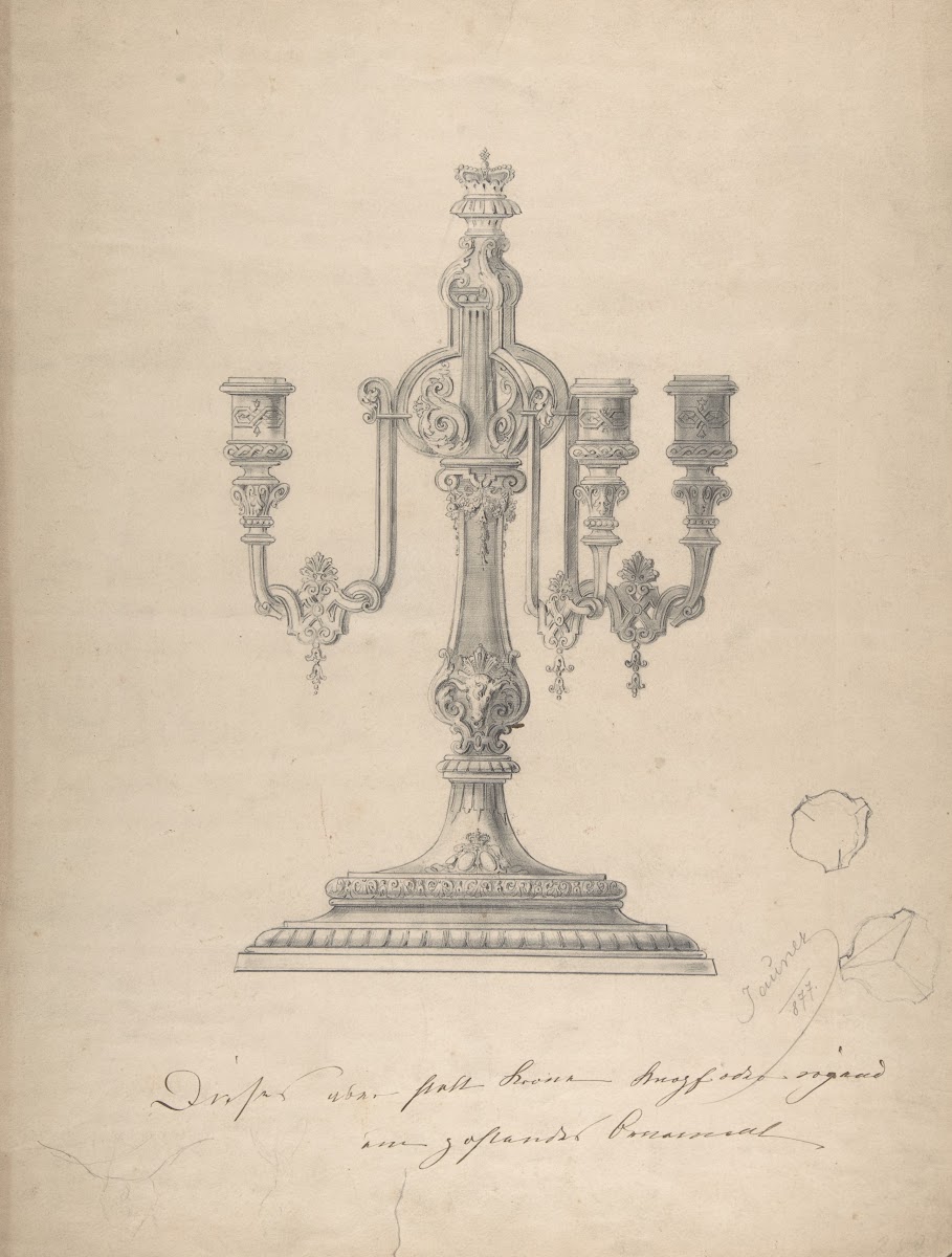 Design for a Candelabra 1877
