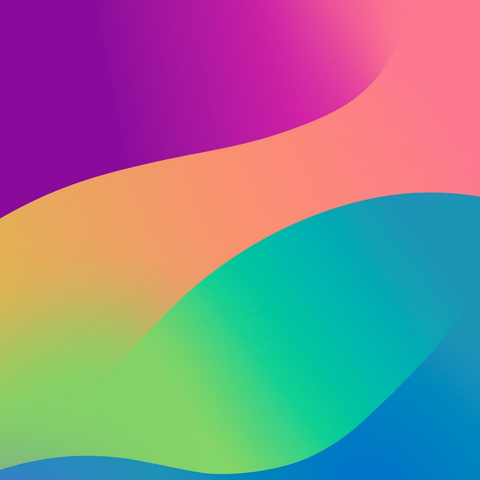 Download Abstract Colorful Wave Layers 2K iPhone