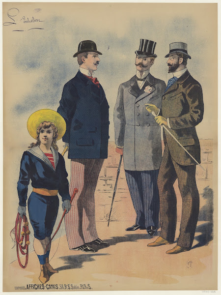 LEntretien mode hommes et enfants 1892