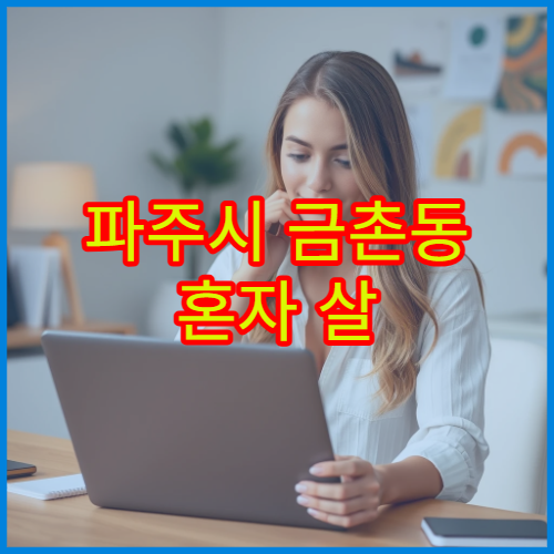 파주시 금촌동 혼자 살 때 한 달 생활비 정리