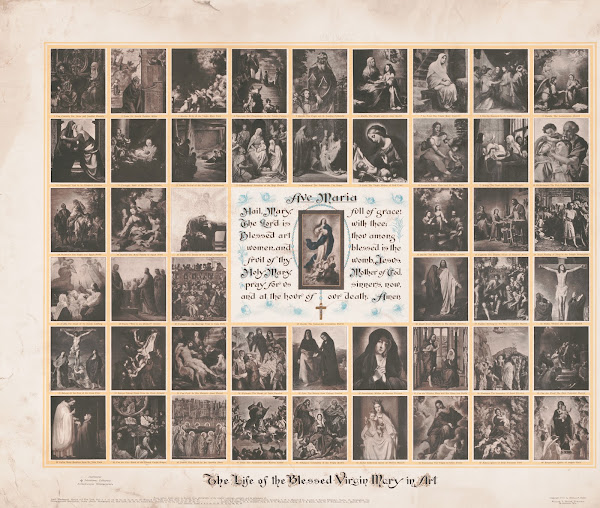 The Life Of The Blessed Virgin Mary In Art 1911