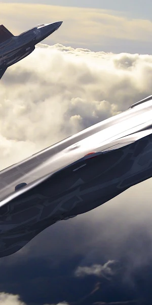 F-35, Military Aircraft, Fighter Jet, Lockheed Martin F-35 Lightning II 2K Wallpaper Background