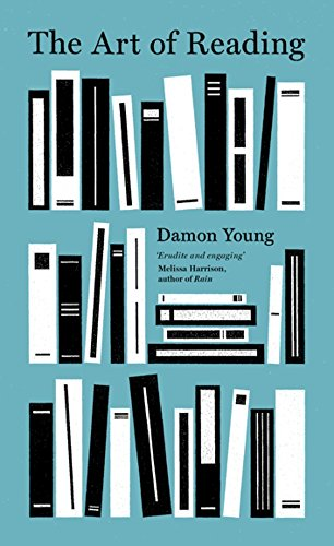 The flat front book cover for The Art of Reading by Damon Young