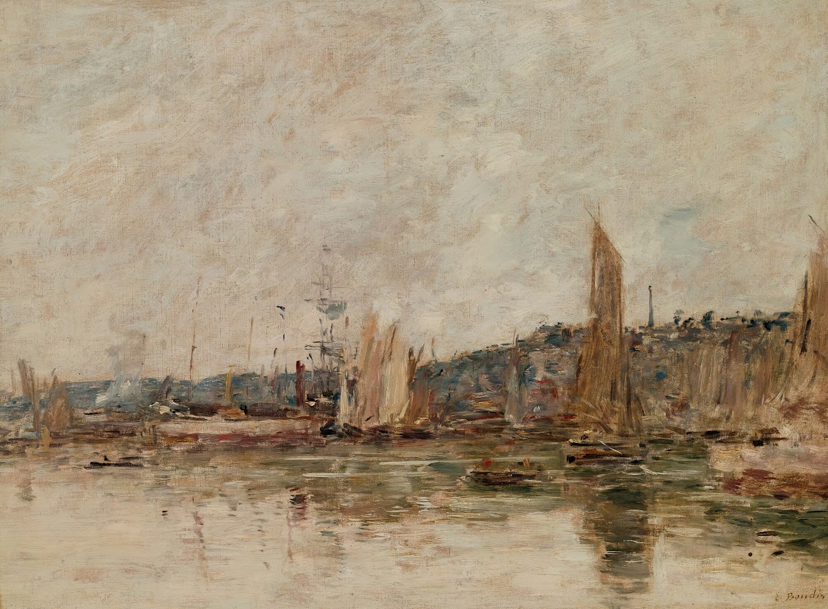 Honfleur Le Port Le Matin circa 1892 96