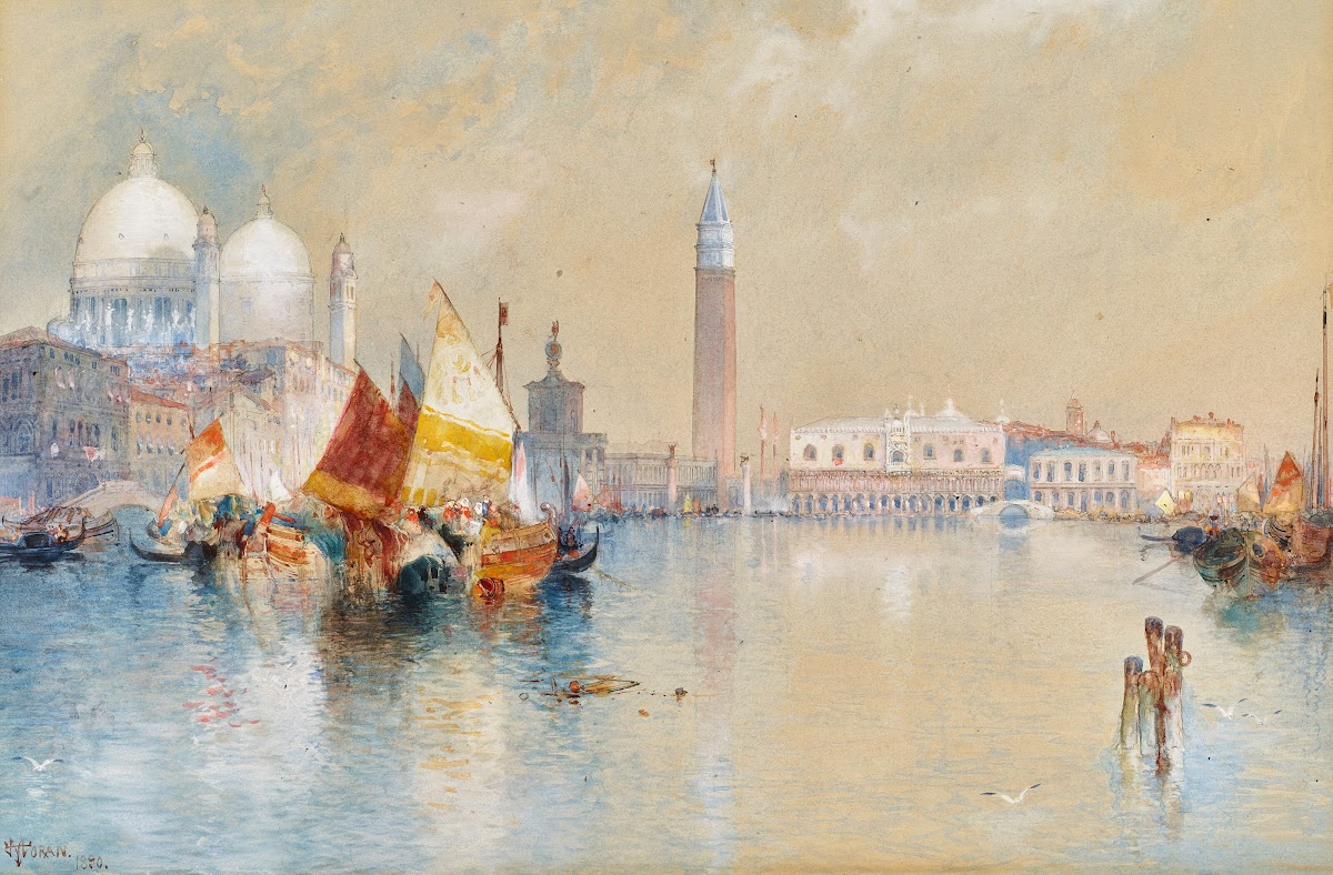 Grand Canal in Venice 1890