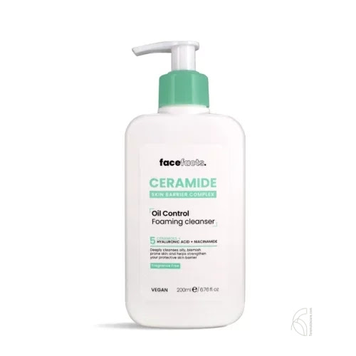 Facefacts Ceramide Oil Control Foaming Cleanser – 200ml