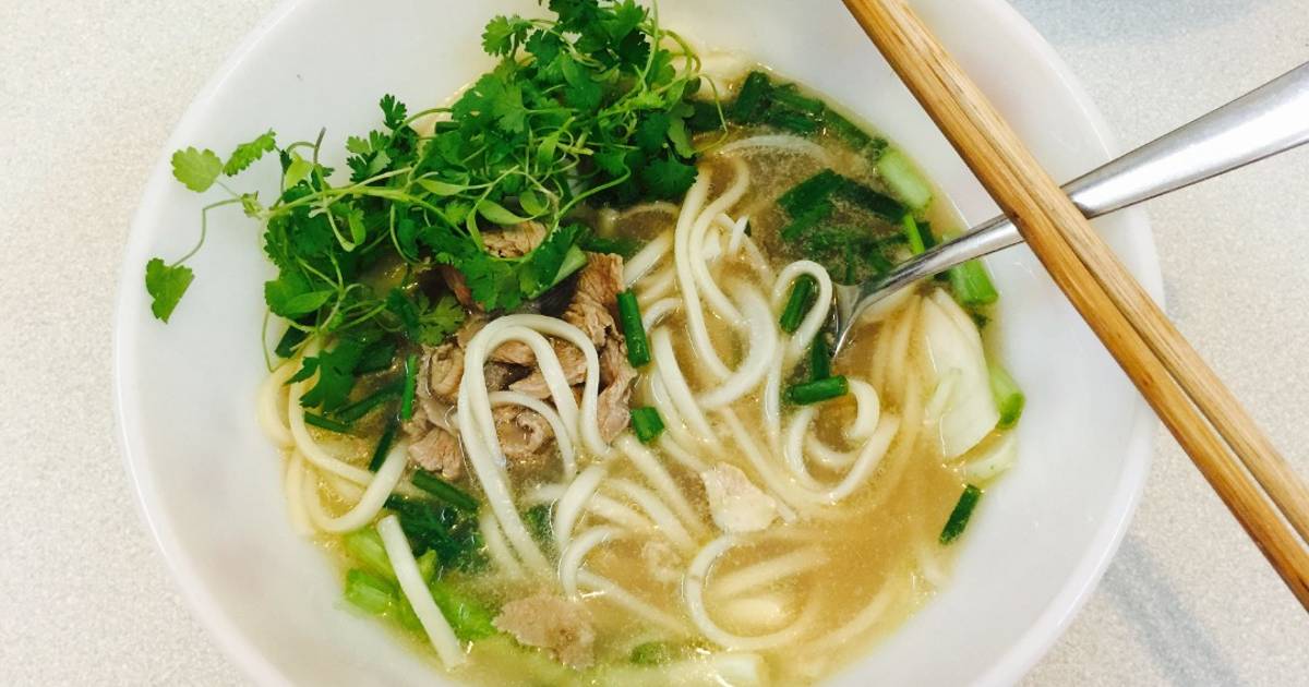 Mì Sợi Udon nấu đơn giản kiểu Việt Nam (tại nhà)