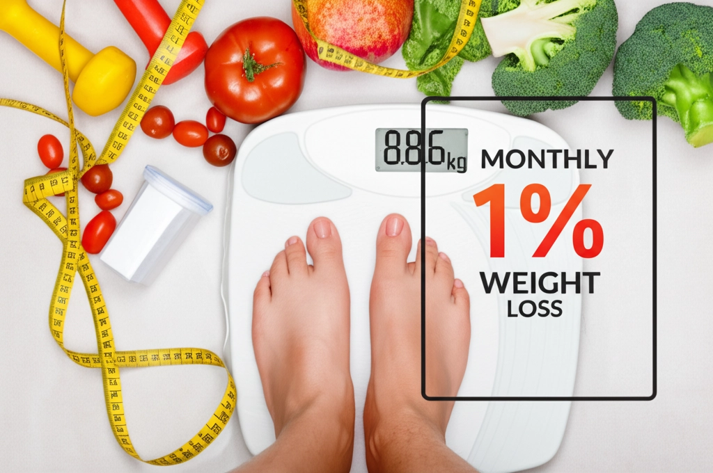 건강한 체중 감량 목표 설정: 실현 가능한 계획 수립 방법