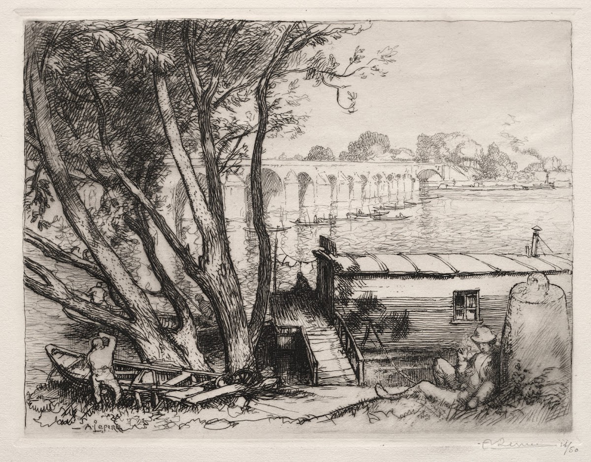 Le Pont de Poissy 1917