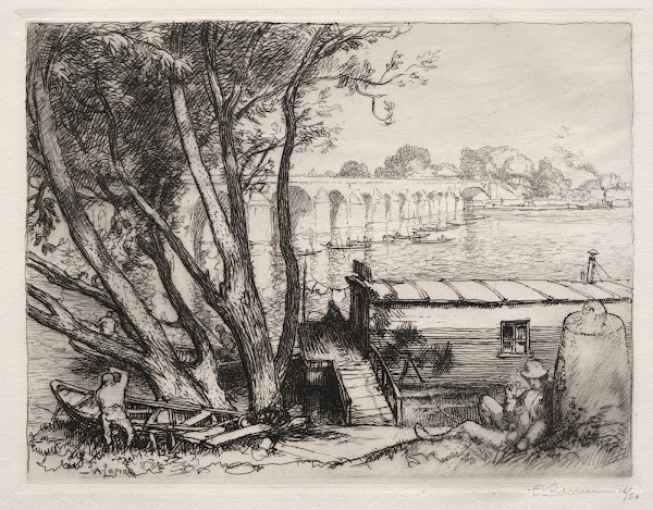 Le Pont de Poissy 1917