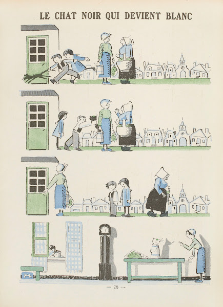Le chat noir qui devient blanc 1924