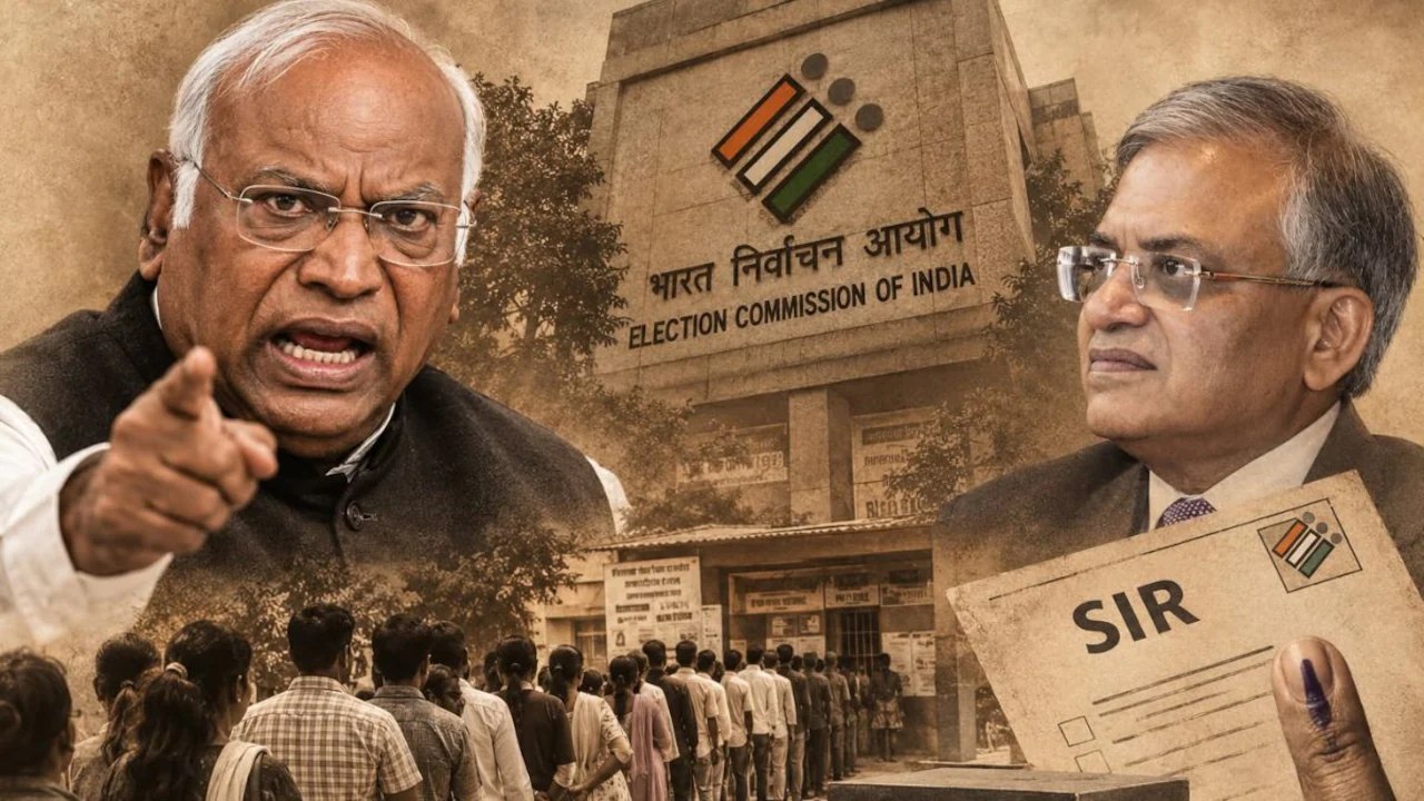 Mallikarjun Kharge Slams CEC, Demands Return to Ballot Papers
