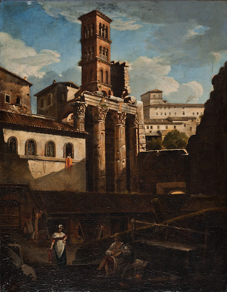 The Ruined Temple Of Mars Ultor Rome 1826