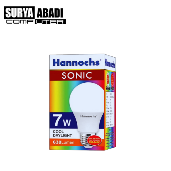 LAMPU HANNOCH SONIC 7W CDL|WW