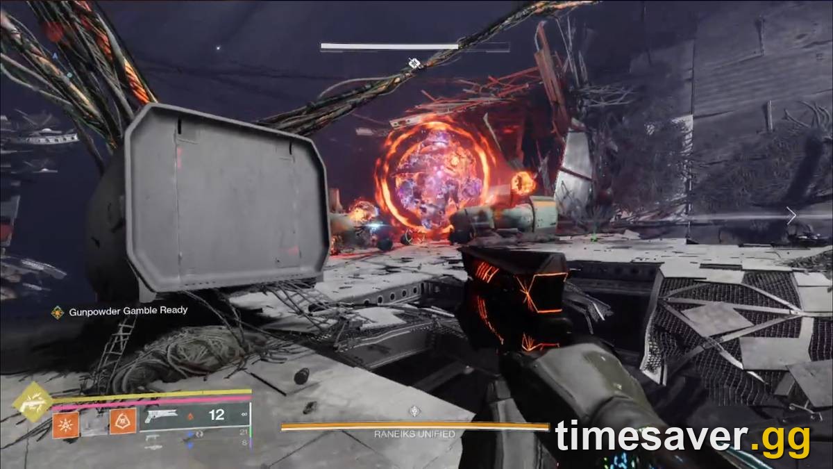 The Raneiks Unified boss fight in Vesper's Host