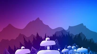 Nature, Poster, Christmas, Illustration, Design 4K iPhone Wallpaper Background