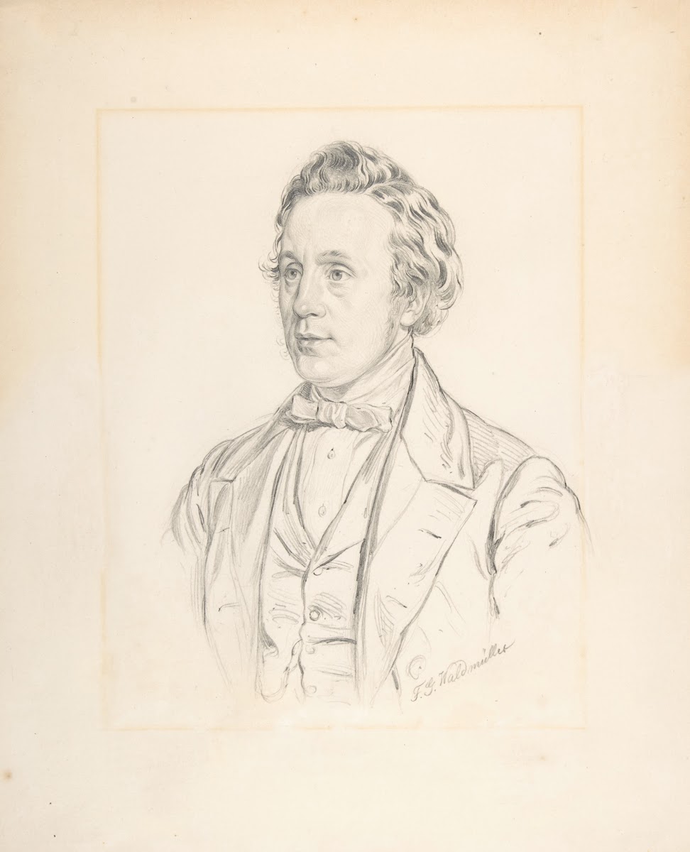 Portrait of Franz Jauner Vienna 1832 1900 Vienna Theater Director and Actor in V