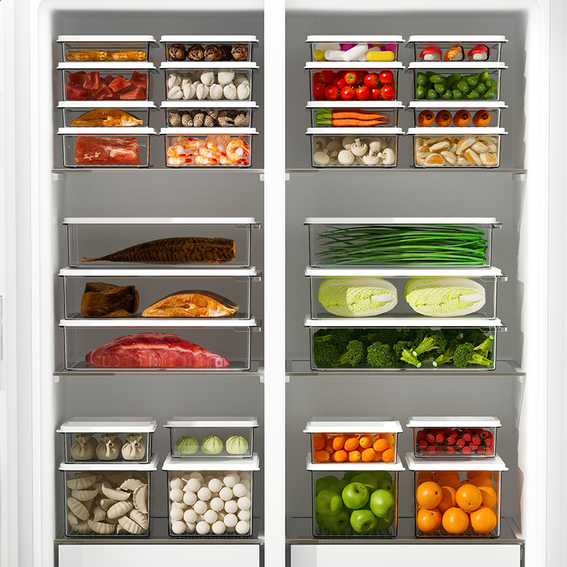 Kühlschrank-Frischhaltebox, versiegelt, verschiedene Größen