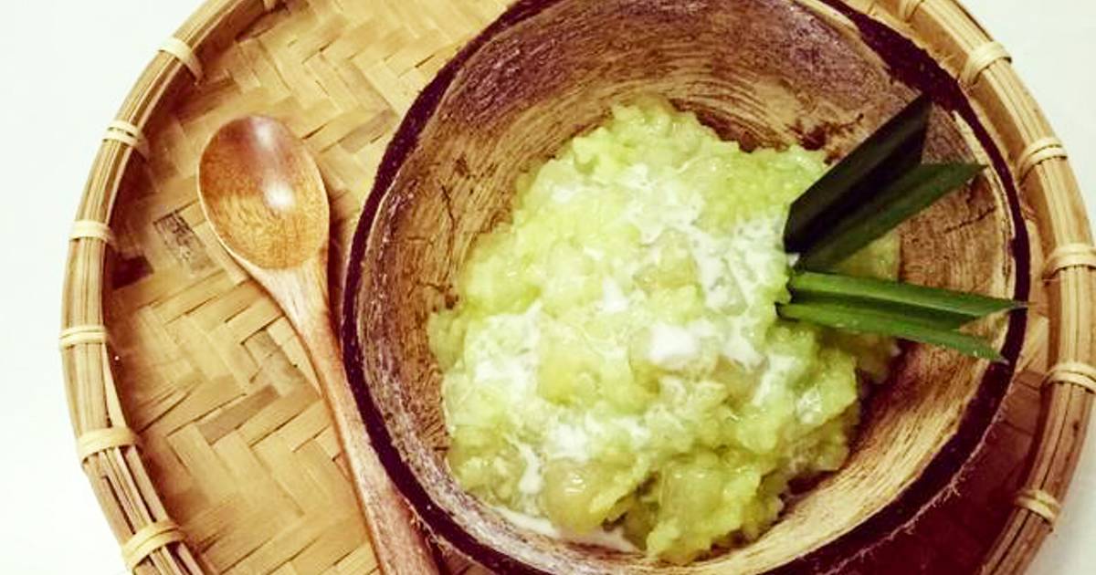 Chè bưởi nếp lá dứa
