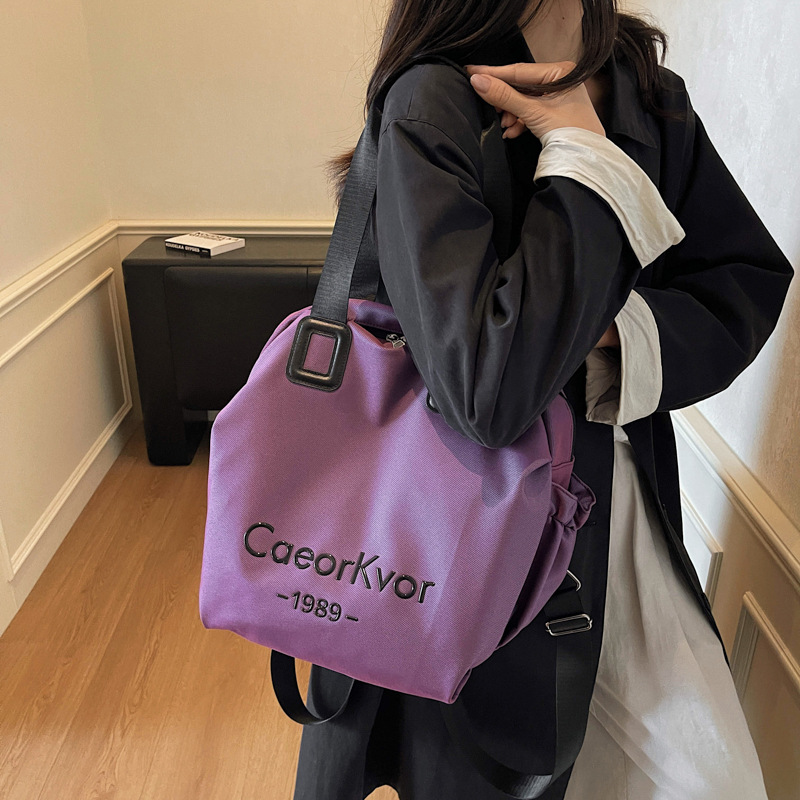 Women's backpack, lightweight, large capacity, 8 inches