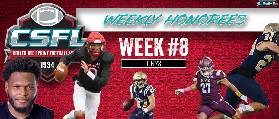 Week #8 Honorees
