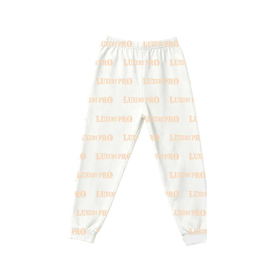 AOP Long sleeved sweatpants pajama set