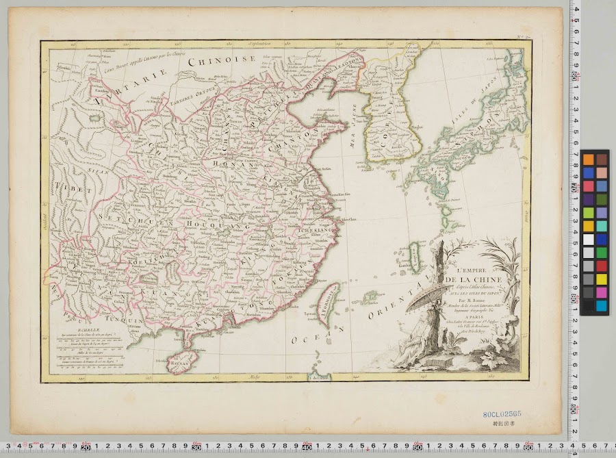 1776_Rigobert Bonne: L'Empire de la Chine: avc les Isles du Japon