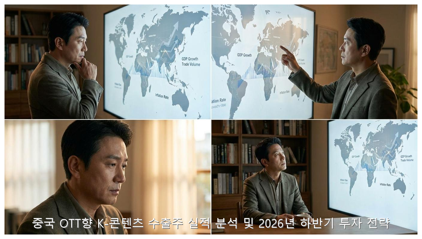 중국 OTT향 K-콘텐츠 수출주 실적 분석 및 2026년 하반기 투자 전략 핵심 안내 및 분석 인포그래픽 (7)