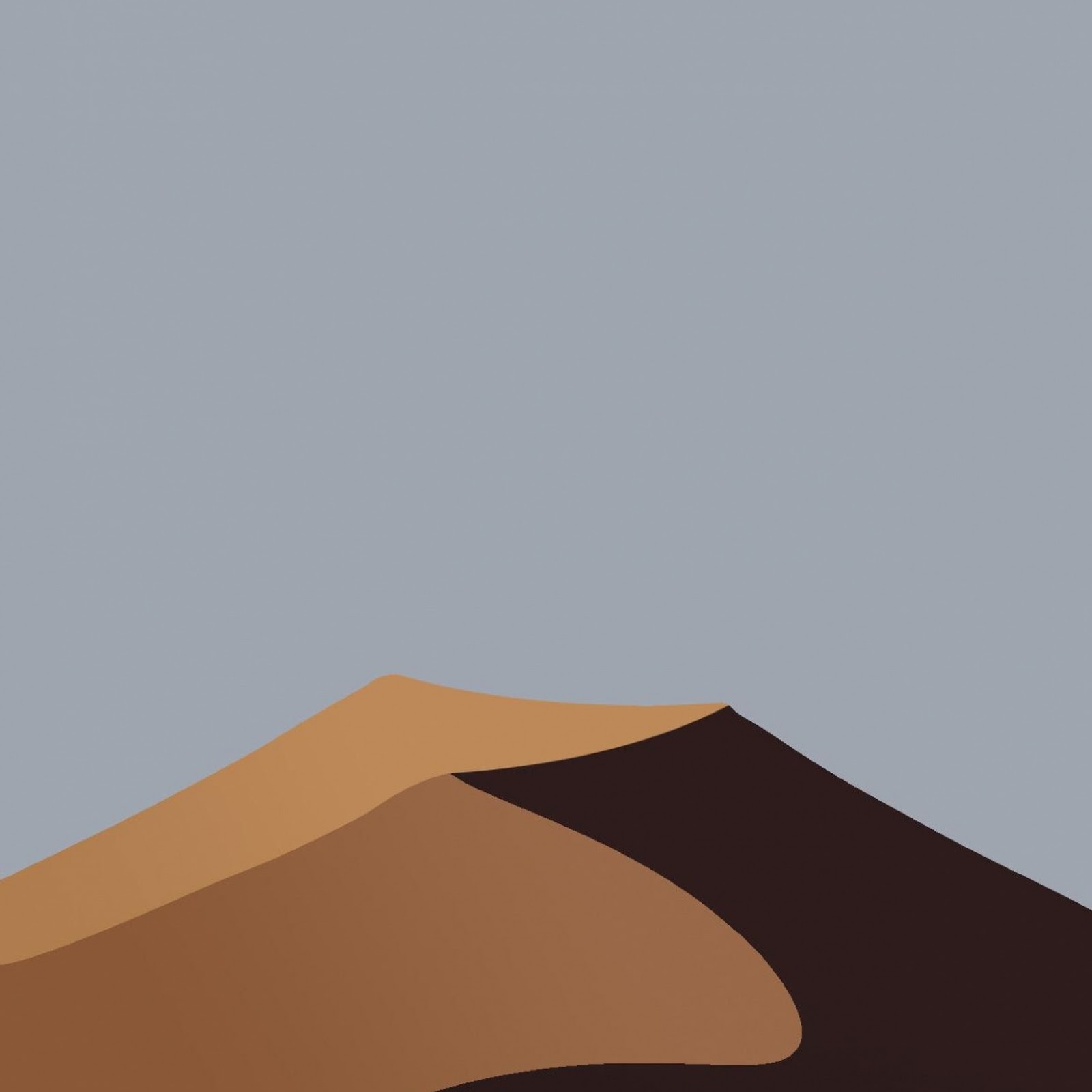 Download Minimalist Desert Sand Dune Full HD iPhone