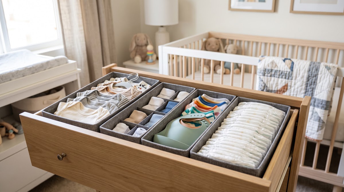 Best Nursery Drawer Organizers for Baby Clothes (2026) - BEST PREMIUM — IN CONTEXT