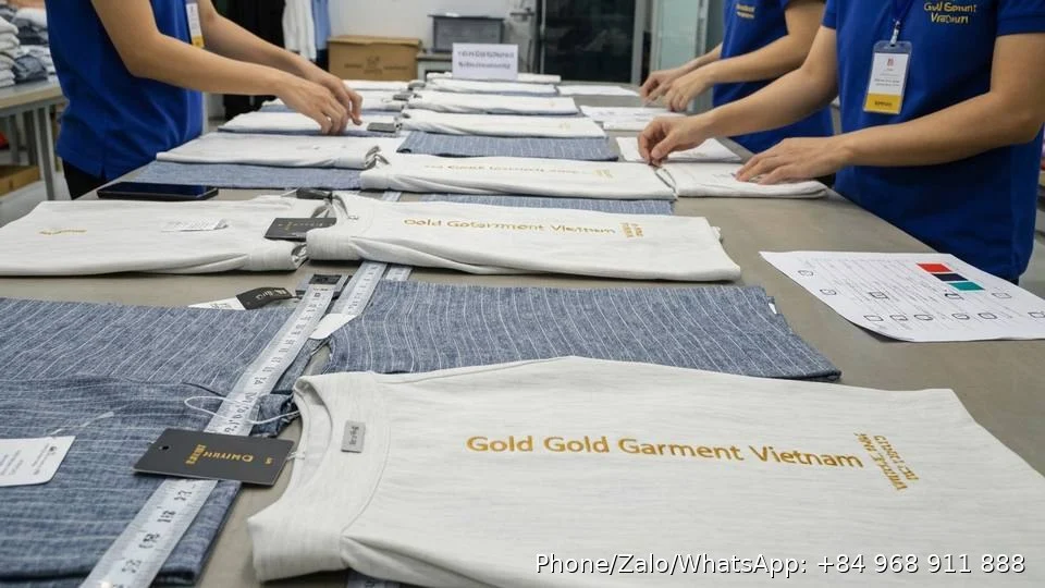 Ri 3000 Garment Manufacturing - Gold Garment Vietnam