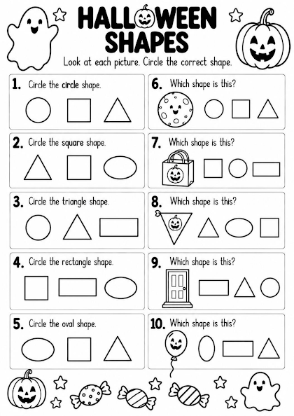 Halloween Shapes