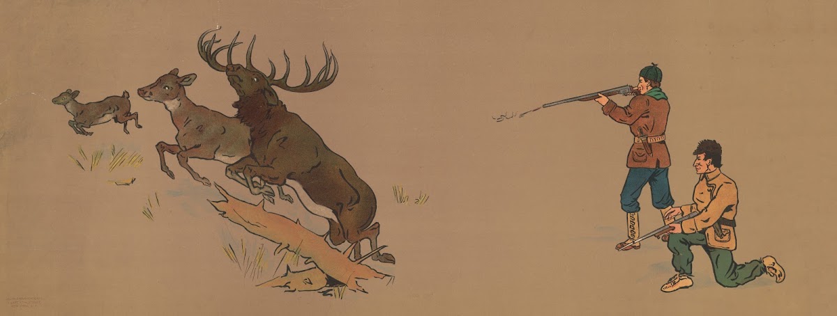 Deer hunt 1900