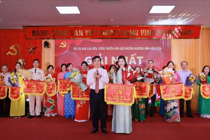 Chung khảo Hội thi 'Báo cáo viên, tuyên truyền viên giỏi' - Đài Phát thanh và truyền hình Hà Nội