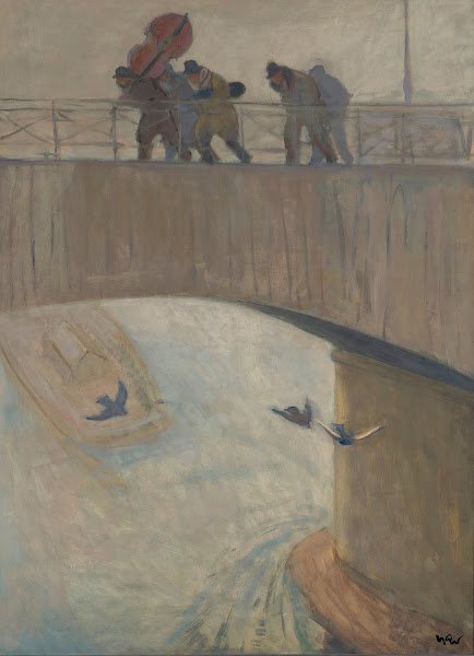 Musicians on the bridge 1904