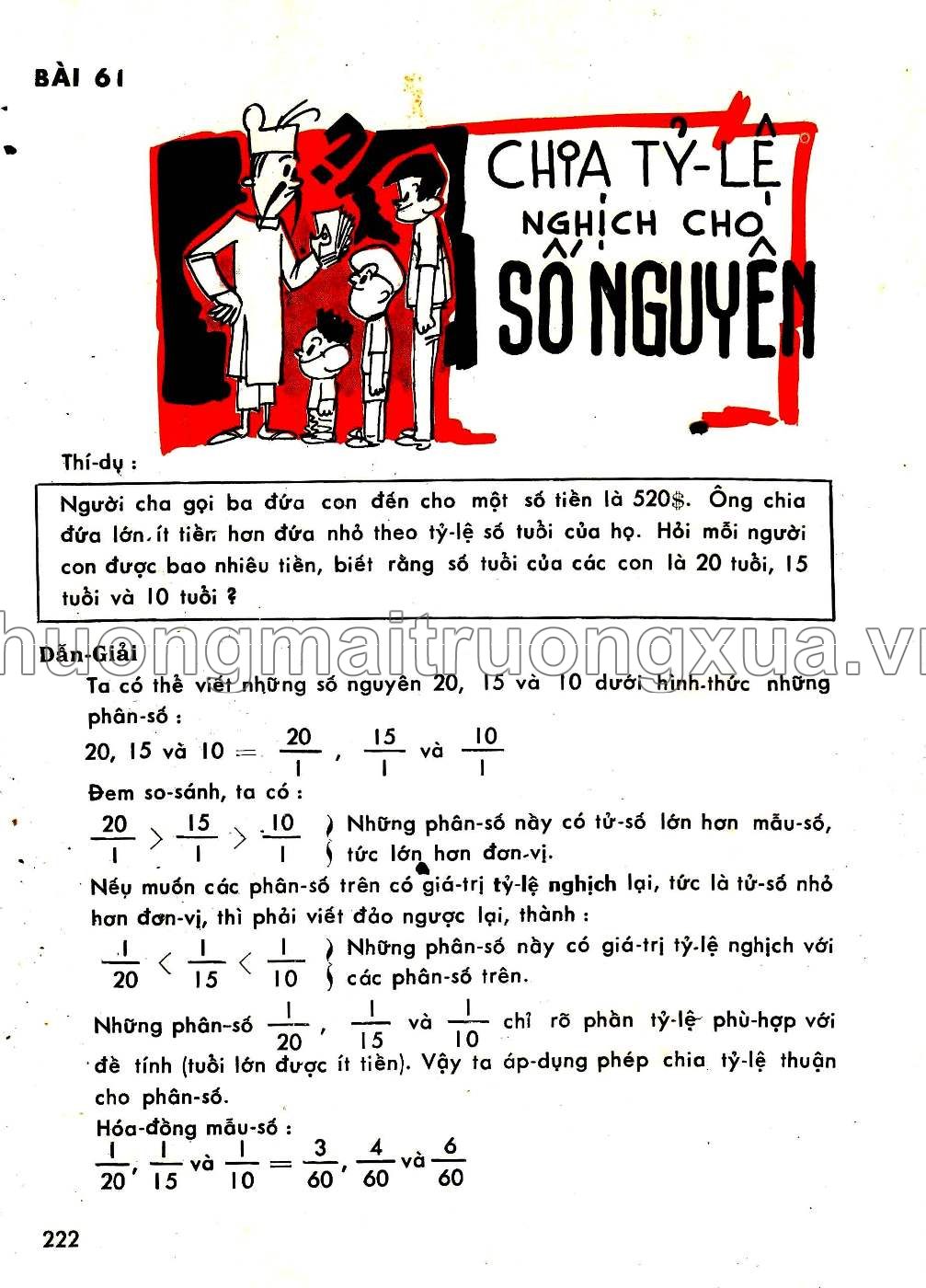 Toán pháp lớp 5 (1970) - Trang 221