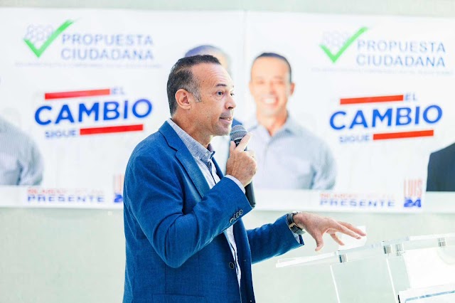 Ricardo Fortuna vuelve con Propuesta Ciudadana a apoyar a Luis Abinader 