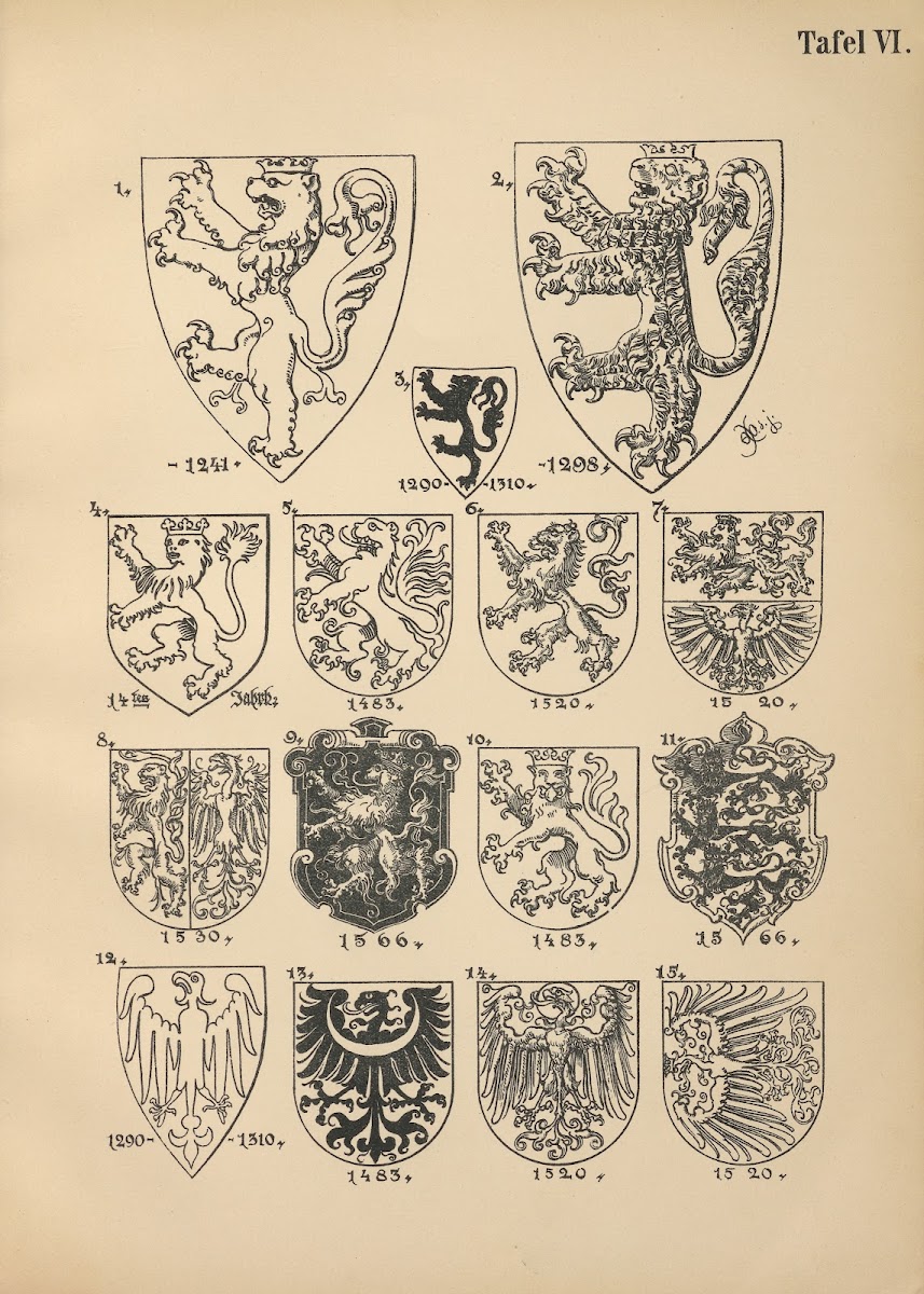 Heraldischer Handbuch fur Freunde der Wappenkunst Pl06 1893