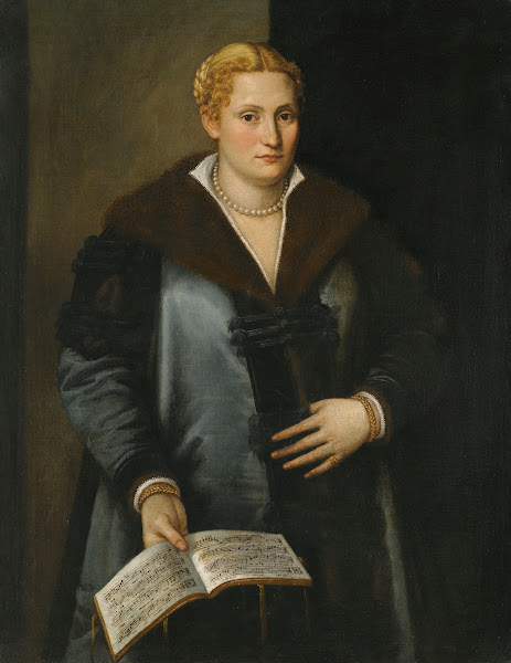 Portrait Of A Diva Said To Be Artemisia Roberti