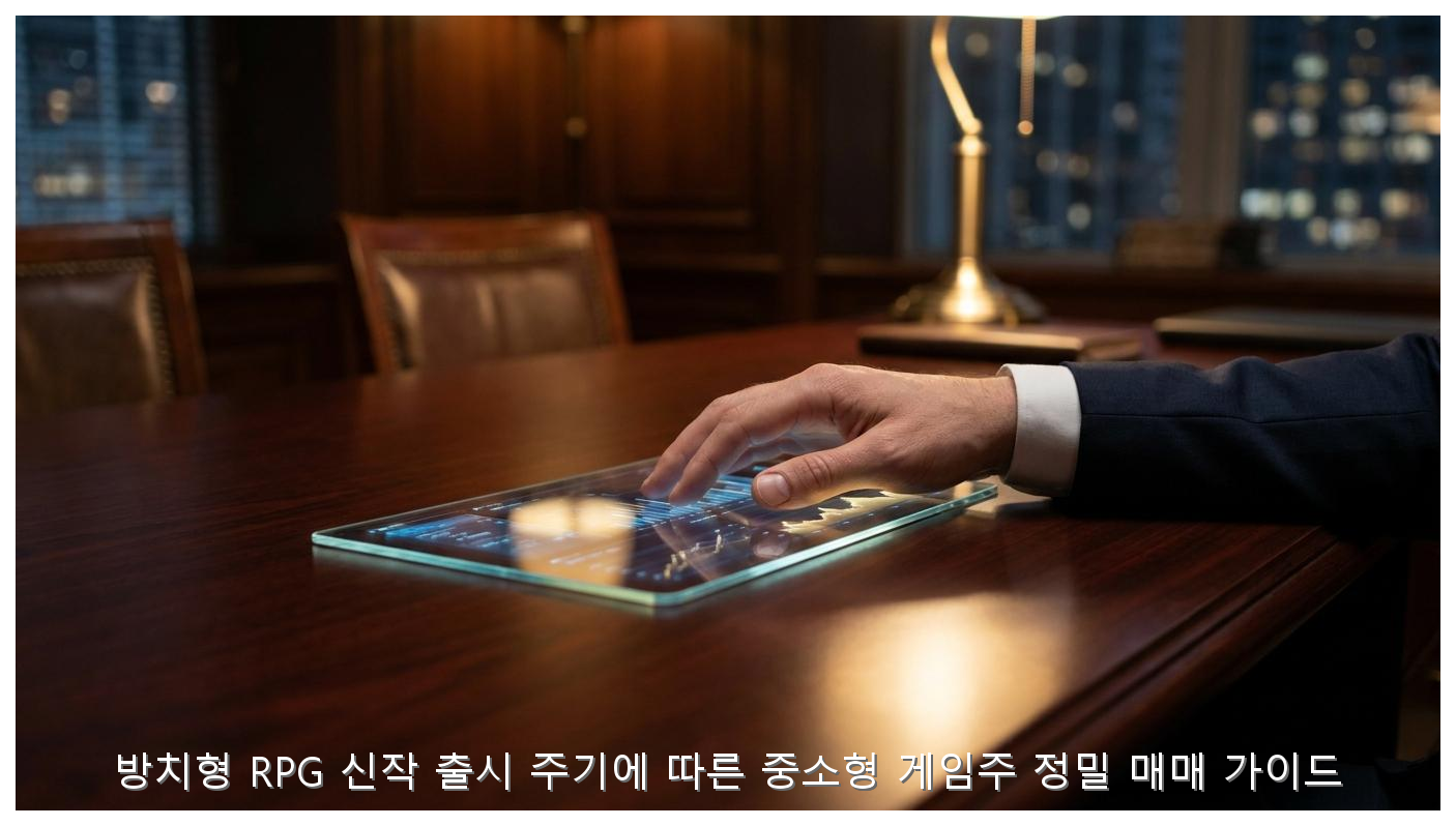 방치형 RPG 신작 출시 주기에 따른 중소형 게임주 정밀 매매 가이드 핵심 안내 및 분석 인포그래픽 (5)