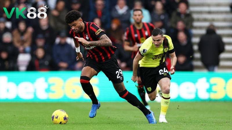 Lịch sử đối đầu Bournemouth vs Burnley