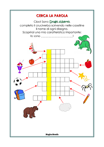 Anteprima della prima pagina: Cruciverba - cerca la parola