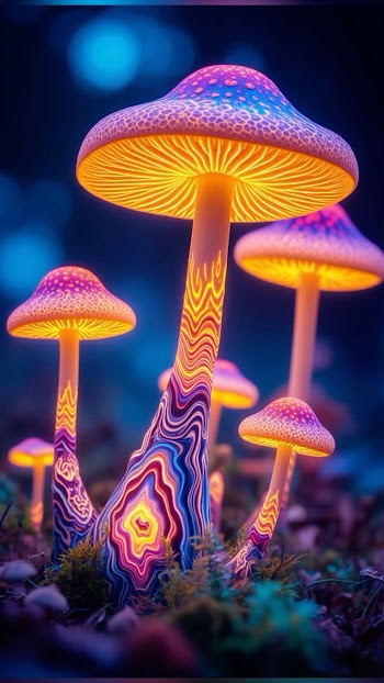 Fantasy Mushrooms Picture