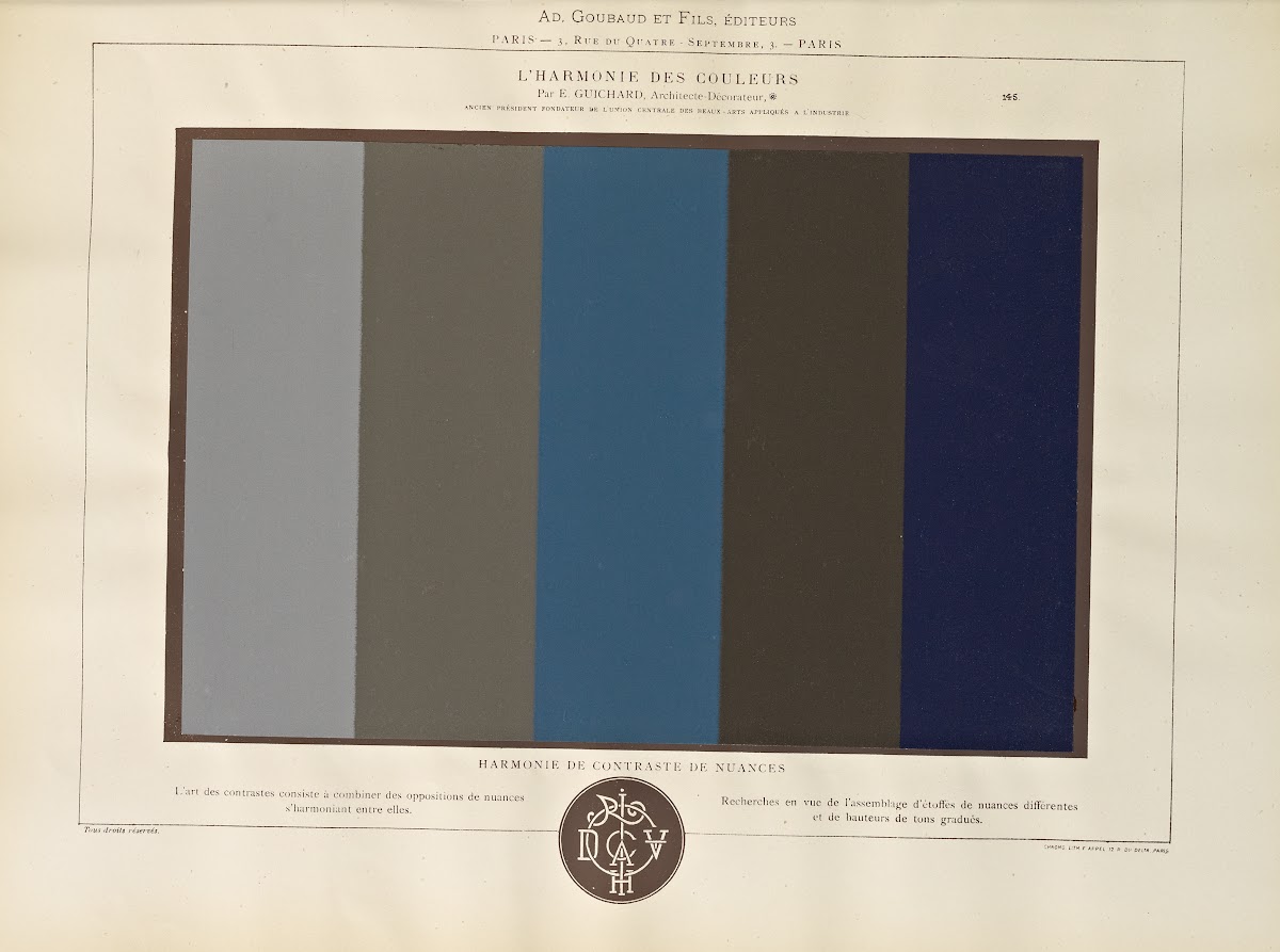 Lharmonie des couleurs  Pl093 1880