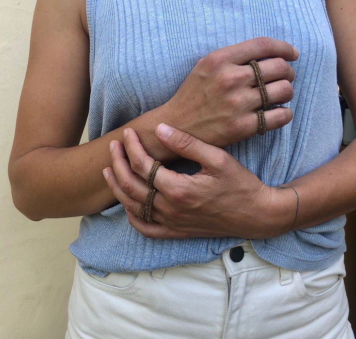 Плетенное кольцо